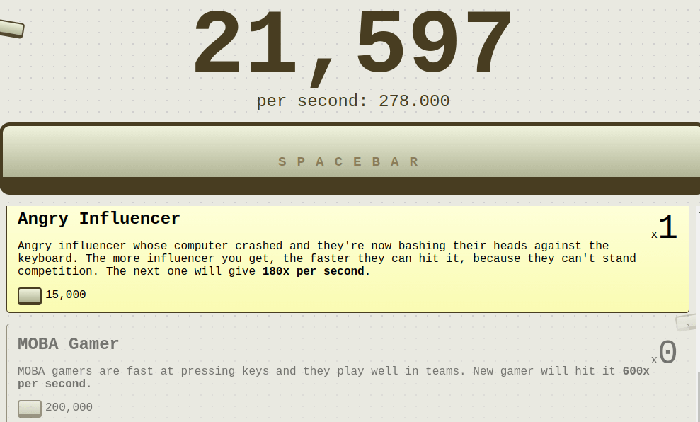 Beat Your High Score